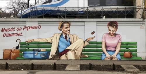 Marek Looney Rybowski - Murals and Street Murals