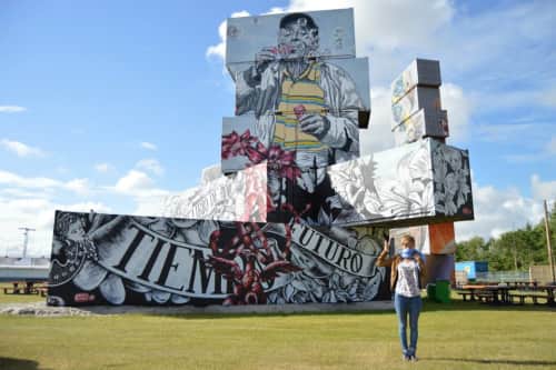 Lula Goce - Street Murals and Murals