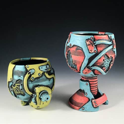 Andrew Clark Pottery - Cups and Tableware
