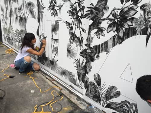 Tatiana Arocha - Paintings and Street Murals