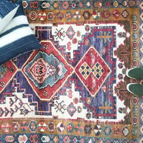 Blue Salvage - Rugs and Pillows