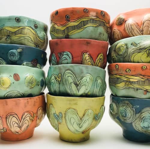 Megs LeVesseur Ceramics - Cups and Tableware