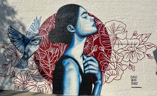 Girls Who Paint Murals - Art and Street Murals