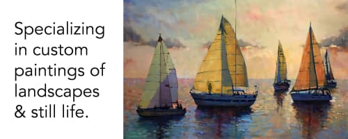 Trisha Adams - Art Curation and Paintings