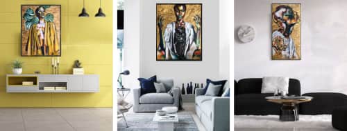 Afrocentric Keyy - Paintings and Art