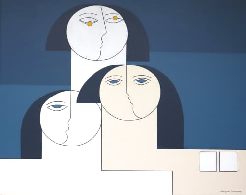 Hildegarde Handsaeme - Paintings and Drawings