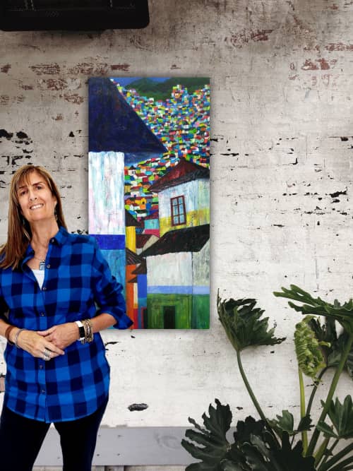 Tina Alberni, Artist at Color by Design Studio - Paintings and Public Art