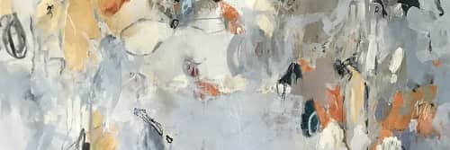 Jane Burton, Abstract Painting - Paintings and Mixed Media