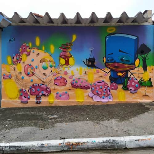 Ignoto graffiti - Street Murals and Public Art