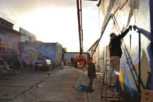 KUZB136 - Street Murals and Paintings