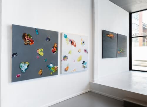 Elyse Martin Large Abstract Paintings - Paintings and Mixed Media