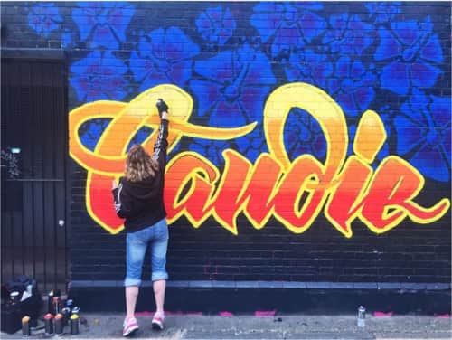 Candie - Street Murals and Public Art
