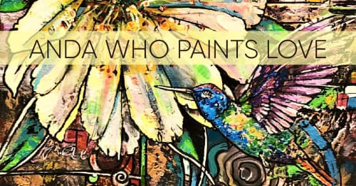 Anda Who Paints Love - Paintings and Art