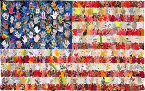 E Pluribus Art Flags by Muriel Stockdale - Interior Design and Renovation