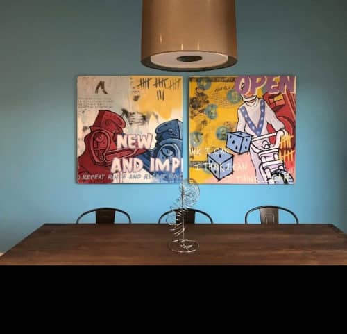 Derrick Hickman - Paintings and Murals