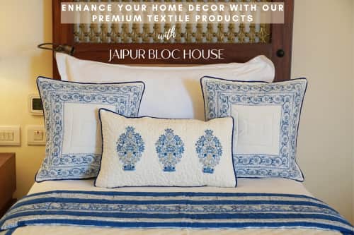 Jaipur Bloc House - Linens & Bedding and Pillows