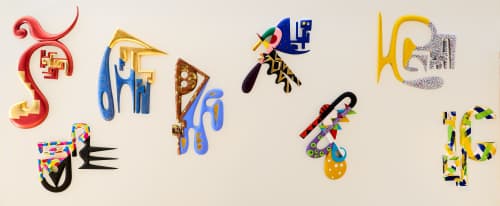 Jan Willem Krijger - Wall Hangings and Sculptures