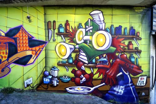 Binho Ribeiro - Street Murals and Public Art