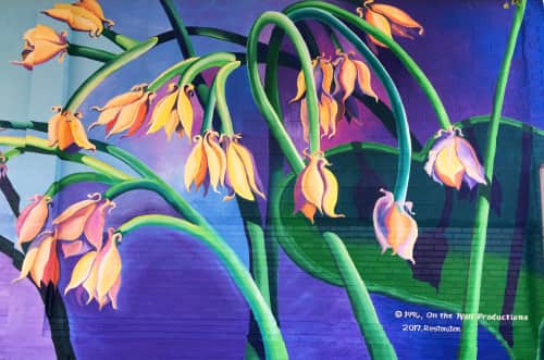Liza Fishbone - Murals and Street Murals