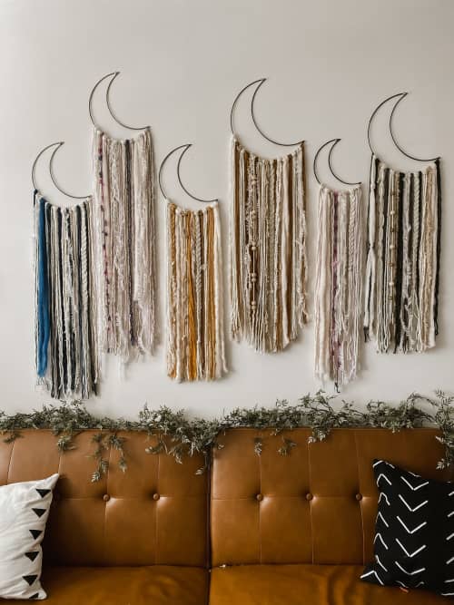 Over the Knotted Moon - Wall Hangings and Decorative Objects