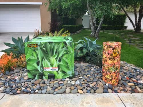 Utility Box Wraps by Lee Sie - Public Mosaics and Public Art