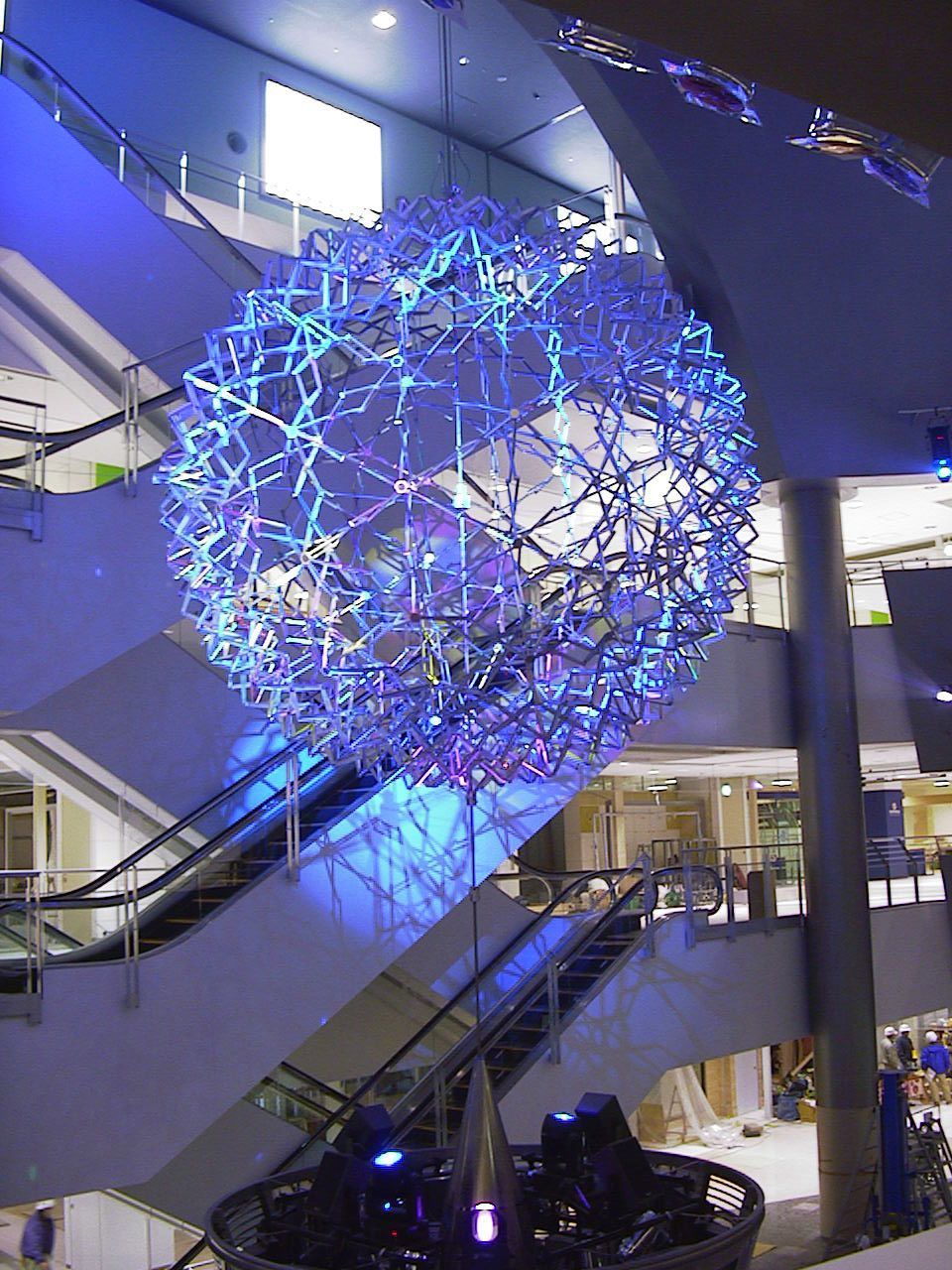 Expanding Sphere by Philip Vaughan Wescover Public Sculptures