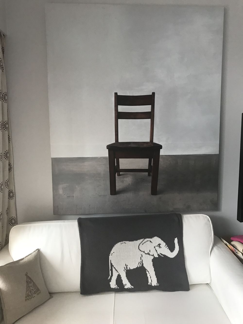 P.S. 93 School Chair by Rochelle Udell at Private Residence