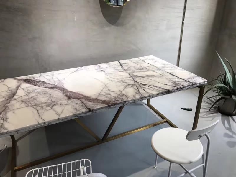 custom made marble dining table