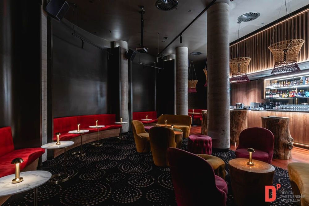 Tables by Brosa at Puza Bar, Chadstone Wescover Tables