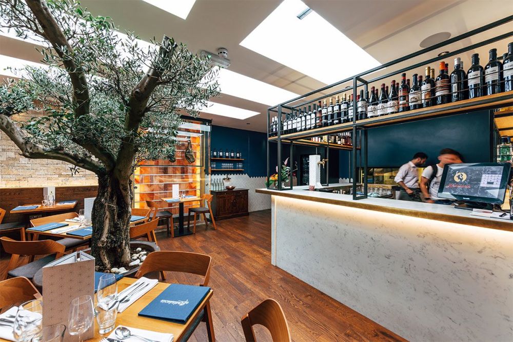 Andalucia Restaurant and Bar by Blenheim Design Ltd at Andalucia