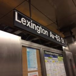 Lexington Av - 63 St Subway Station