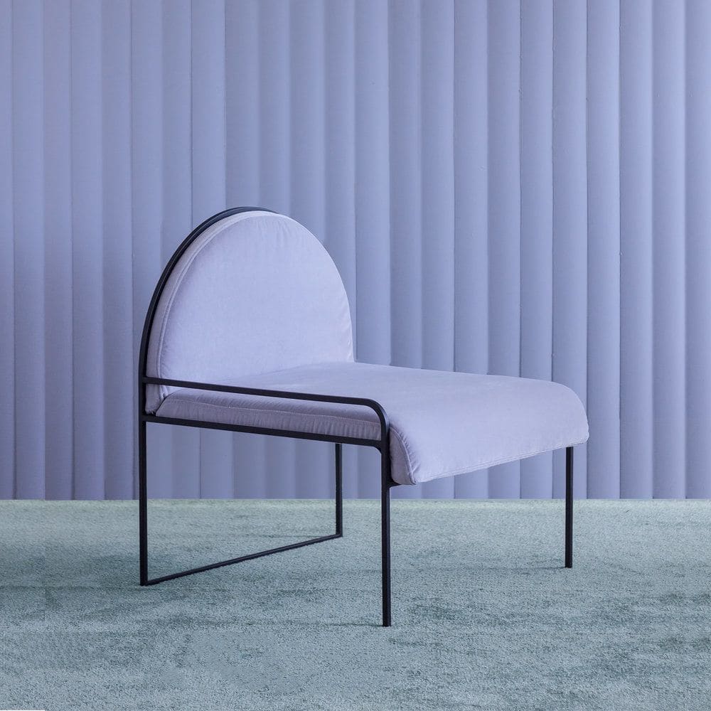 One of Elana's Wescover picks: soft-geometry’s SW Velvet Chair