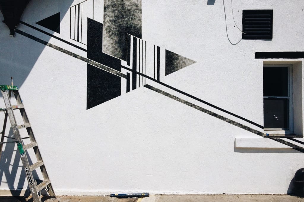 bauhaus mural