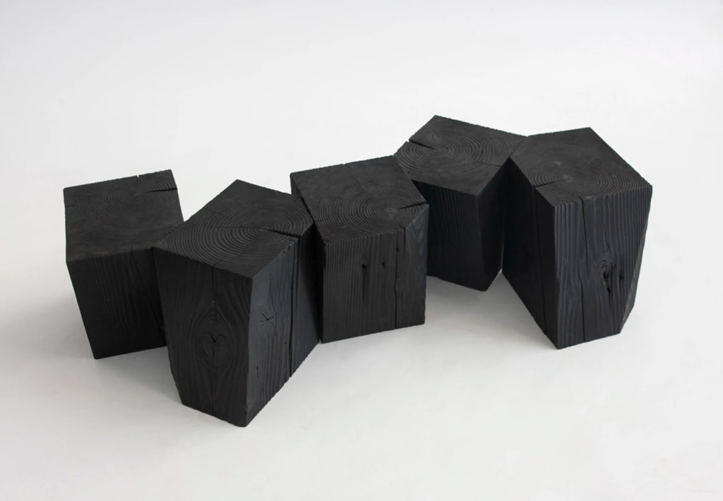 Charcoal Blocks by Yvonne Mouser