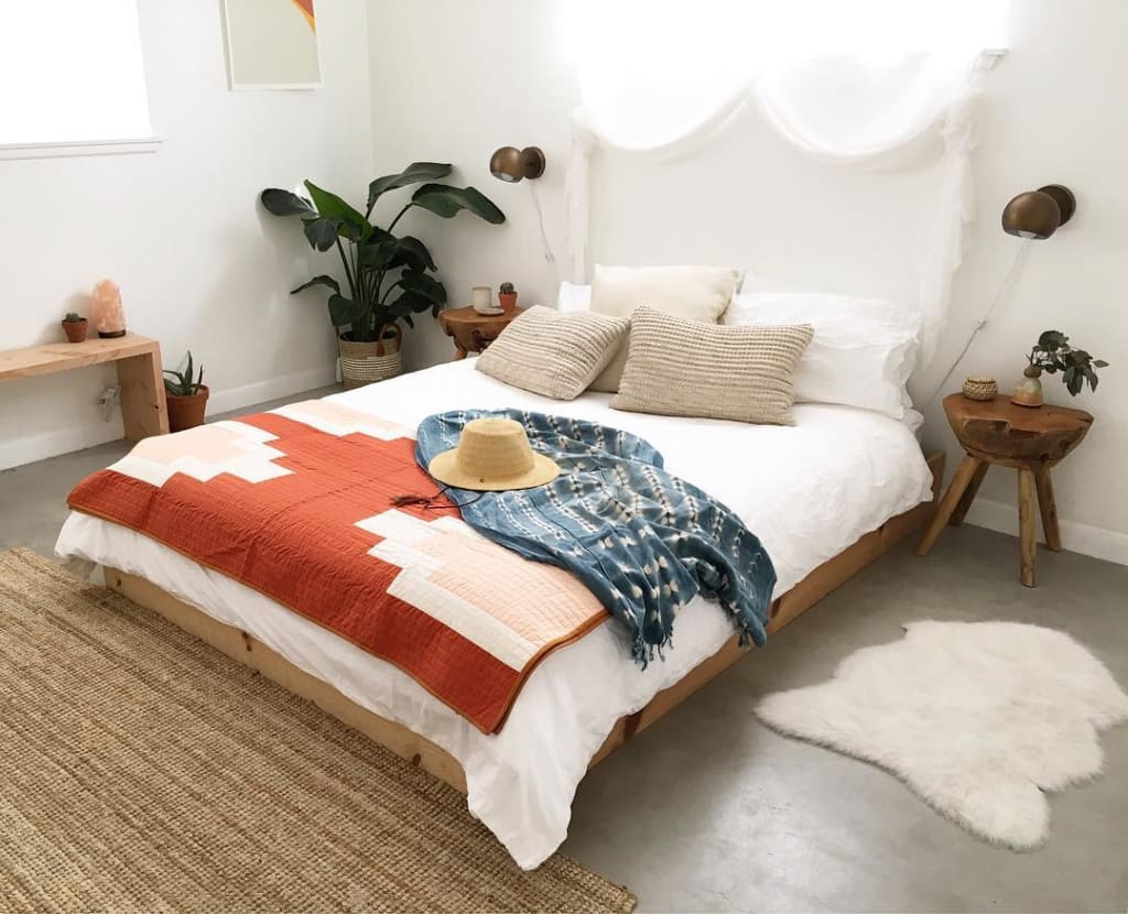 Angel's Landing Quilt in Casa Joshua Tree in Joshua Tree, CA