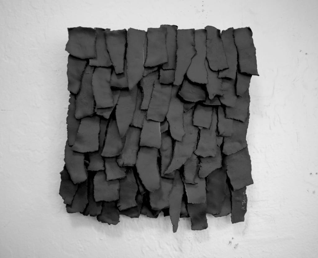 "Frayed: Charcoal" by ReCheng Tsang in Wescover's Gallery at West Coast Craft as seen on Wescover.