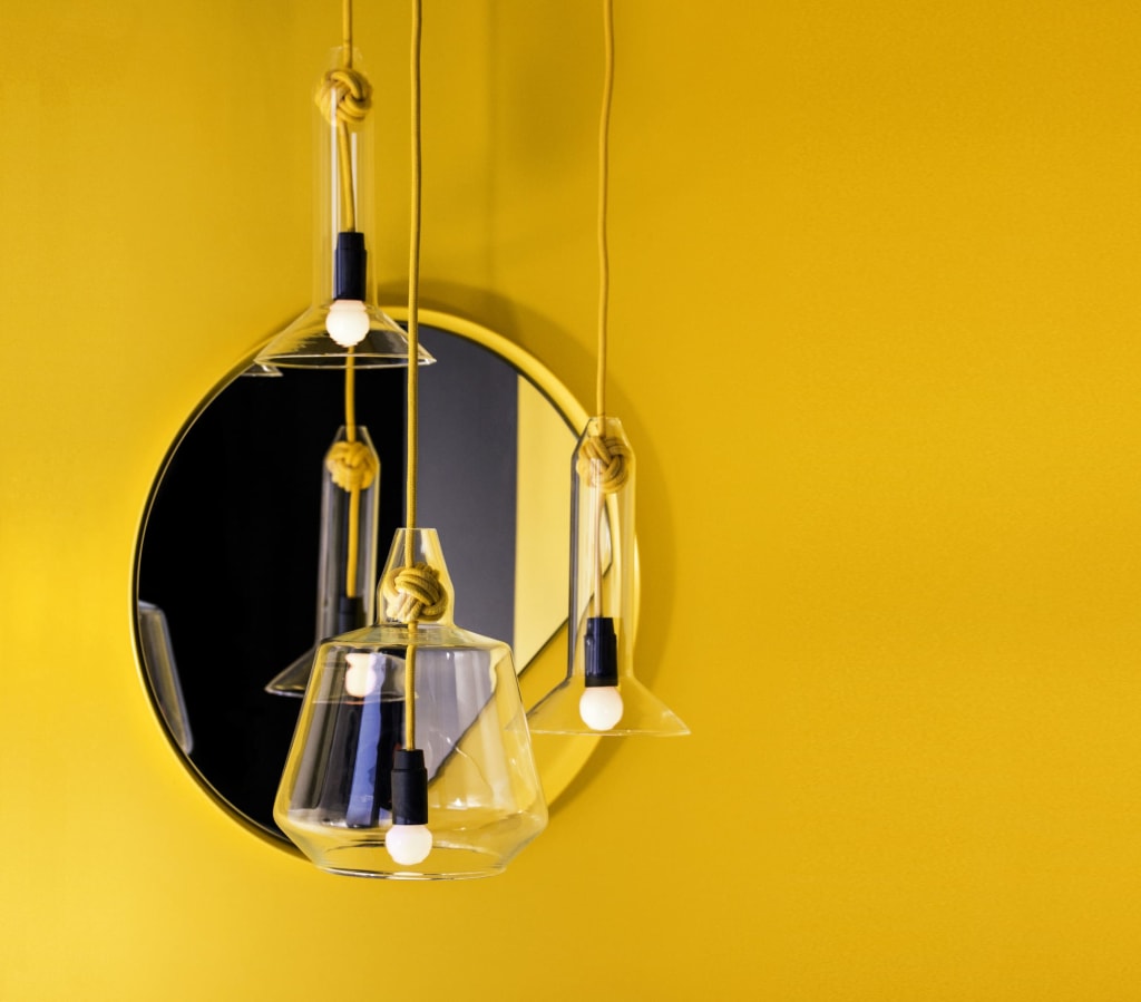 Search For Spaces and Creators Vitamin Small Knot Pendant Lamp by Vitamin.