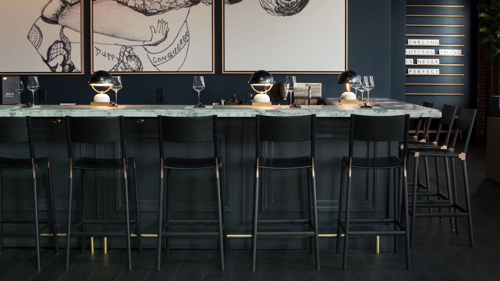 Stanyan Bar Stools by Fyrn. As seen on Wescover.