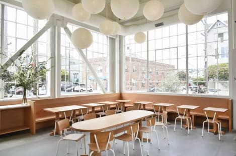 Wood Furniture by PDX Productions as seen in Tartine Manufactury