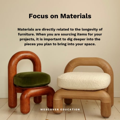 3. Focus on Materials