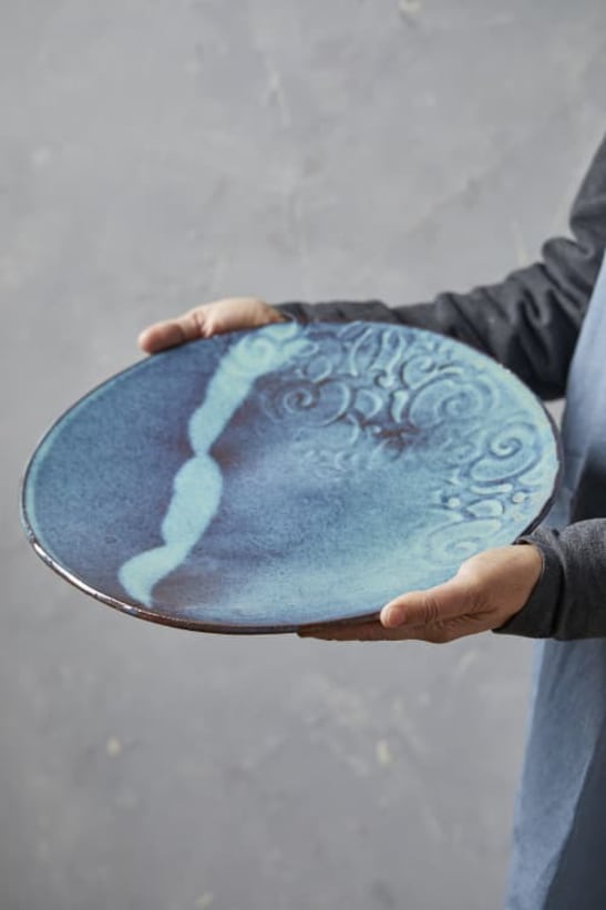 Ceramic Plate by ShellyClayspot