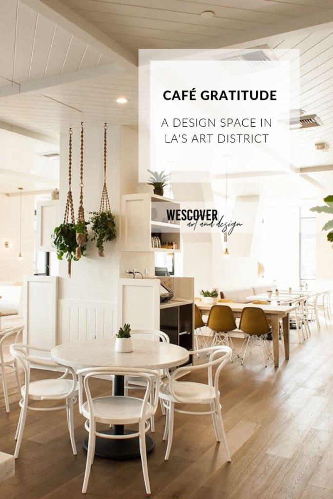 Cafe Gradutude is a Design Space in LA