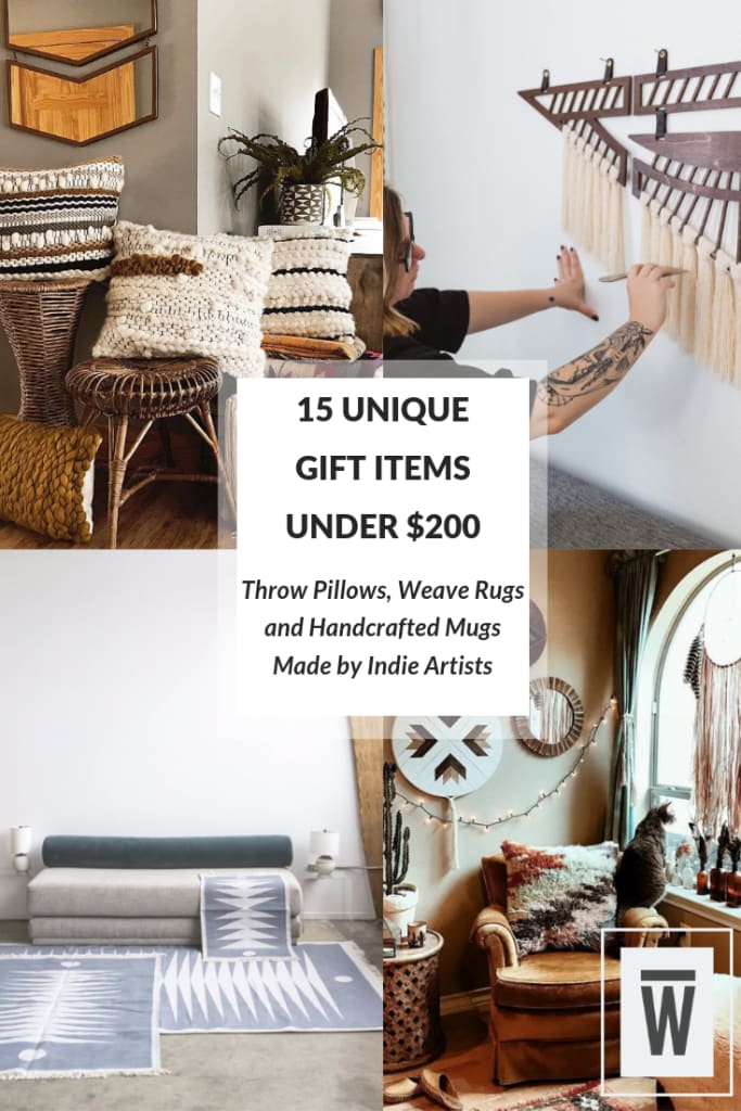 15 Unique Gift Items for under $200. A Wescover listicle.