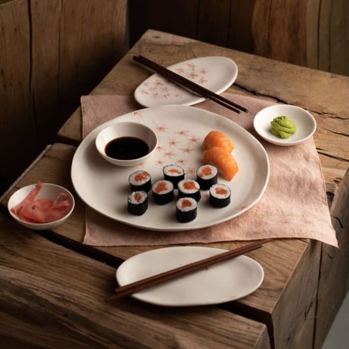 Sushi set Naho by Boya Porcelain