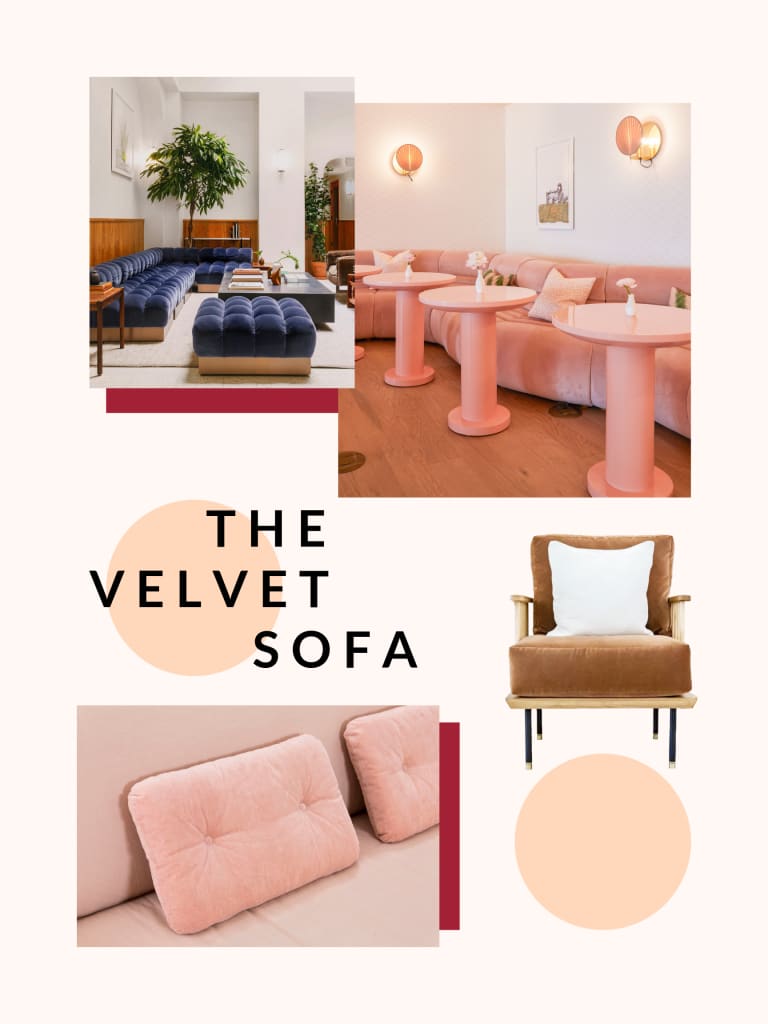 The Velvet Sofa