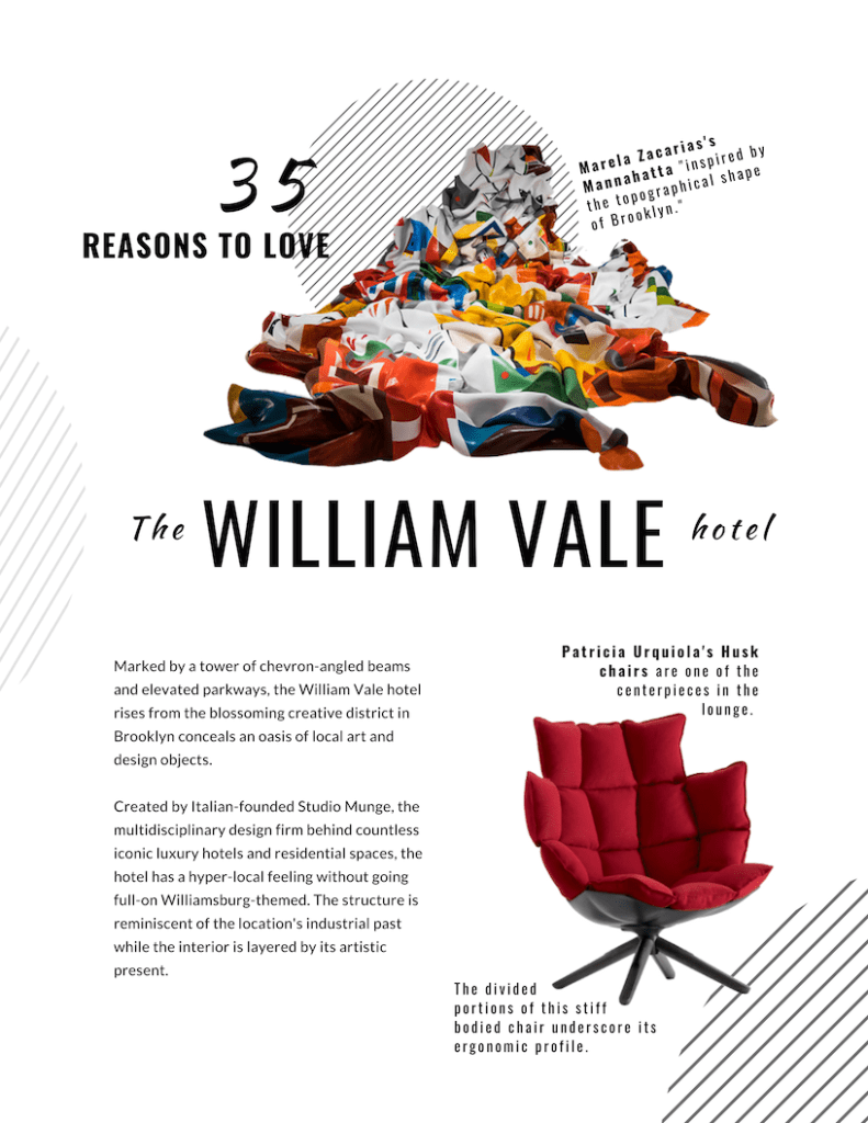 35 Reasons to Love the William Vale Hotel