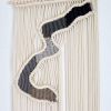 Abstract River | Macrame Wall Hanging in Wall Hangings by YASHI DESIGNS