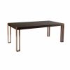 DT-74 Dining Table | Tables by Antoine Proulx Furniture, LLC. Item composed of walnut & metal