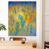 Mid Century Painting | Oil And Acrylic Painting in Paintings by Debby Neal Arts. Item composed of synthetic