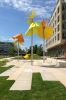 Petal Play | Public Sculptures by Mary Ann E. Mears. Item made of metal